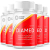 Image of (5 Pack) Diamed Pills Advanced Blood Support Formula Max Supplement 300 Capsules