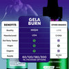 Image of (3 Pack) Gela Burn Drops Advanced Health & Fitness Formula GelaBurn 90 Serves