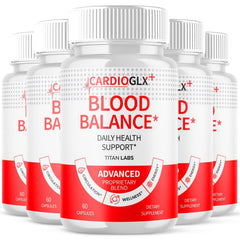 (5 Pack) CardioGLX Advanced Blood Health Support Supplement Cardio GLX 300 Caps