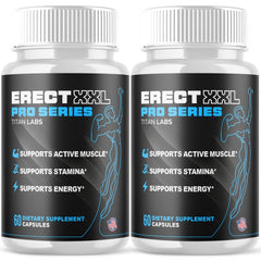 (2 Pack) Erect XXL Advanced Male Health Support Supplement ErectXXL 120 Capsules