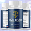 Image of Iron Brain All Natural Formula Brain Supplement (2 Pack - 120 Capsules)