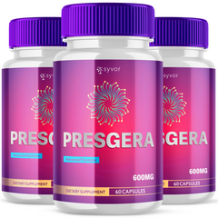 Presgera Advanced Nerve Support Formula Maximum Strength Vitamin (3 Pack-180 Capsules)