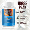 Image of (5 Pack) Horse Peak Pill Advanced Male Support Supplement HorsePeak 300 Capsules