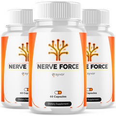 Nerve Force Supplement Pills (3 Pack - 180 Capsules)