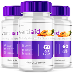 Vertiaid Advanced Formula Supplement Brain Health Support (3 Pack-180 Capsules)