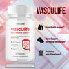 Image of (5 Pack) Vasculife Advanced Blood Max Support Supplement Vascu Life 300 Capsules