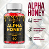 Image of (5 Pack) Alpha Honey Gummy Male Health Support Supplement AlphaHoney 300 Gummies