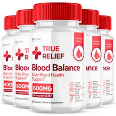 True Relief Pills Advanced Formula Daily Health Balance Supplement 300 Capsules