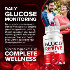 Gluco Revive Capsules Glyco Optimizer (2 Pack - 120 Capsules)