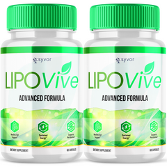 Lipo Vive Keto Pills Advanced Support Maximum Strength (2 Paack-120 Capsules)