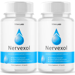 (2 Pack) Nervexol All Natural Nerve Support Supplement 120 Capsules