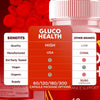 Image of (2 Pack) Gluco Health Advanced Blood Support Supplement GlucoHealth 120 Capsules