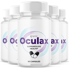 (5 Pack) Oculax Pills Advanced Support for Healthy Eye Vision Ocu Lax 300 Capsule