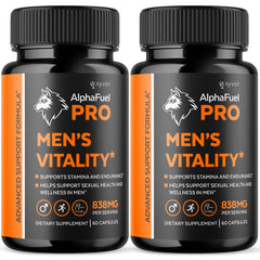(2 Pack) AlphaFuel Pro Male Support Formula Supplement Alpha Fuel Pro 120 Capsules