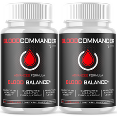 (2 Pack) Blood Commander Pill Advanced Blood Support BloodCommander 120 Capsules