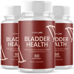 (3 Pack) Bladder Health Prostate & Bladder Support Formula BladderHealth 180 Capsules