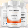 Image of (1 Pack) NovaBiome Probiotic Gut Health & Digestive Function Nova Biom 60 Capsules