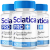 Image of Sciatica Pro + Advanced Support Formula Maximum Strength Vitamin (3 Pack - 180 Capsules)
