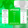 Image of (3 Pack) Lipo Less Advanced Energy & Fitness Supplement LipoLess 180 Capsules