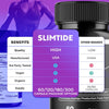 Image of (1 Pack) Slimtide Advanced Energy And Fitness Supplement Slim Tide 60 Capsules