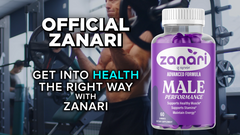 (2 Pack) Zanari Male Gummys Advanced Formula Max Support Supplement 120 Gummies