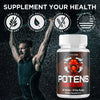 Image of (1 Pack) Potens Hardmax Advanced Male Support Supplement PotensHardmax 60 Capsules
