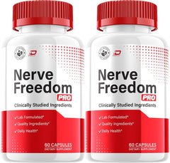 Nerve Freedom Pro Capsules Supplement 2 Pack/120 Capsules