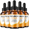 Image of Neuron Gold Drops Advanced Brain Health Support, NeuronGold 150 Serving (5 Pack)