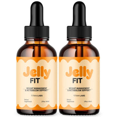 (2 Pack) Jelly Fit Drops Advanced Health & Fitness Formula JellyFit 60 Servings