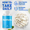 Image of (3 Pack) Hairfortin Pills Advanced Healthy Hair Support Hair Fortin 180 Capsules