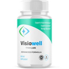 (1 Pack) Visiowell Support Healthy Eye Vision & Function Visio Well 60 Capsules