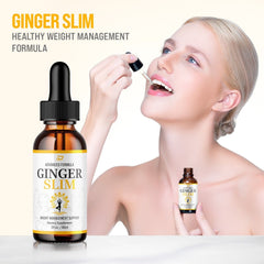 Ginger Slim Drops – GingerSlim Extra Strength Organic Formula (3 Pack)