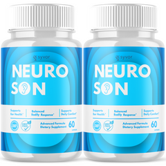 Neuro Son Advanced Ear Health Support and Tinnitus Relief 120 Capsules (2 Pack)
