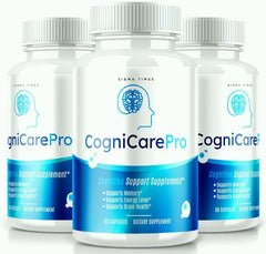 (3 Pack) CogniCare Pro Supplement Brain Booster Pills 180 Capsules - ARMOLEY