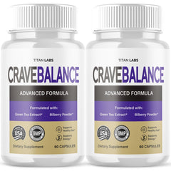 (2 Pack) Crave Balance Advanced Energy & Fitness Formula CraveBalance 120 Capsules