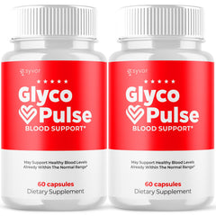 (2 Pack) Glyco Pulse Advanced Blood Support Formula Vitamin GlycoPulse 120 Capsules