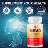 Image of (3 Pack) Memo Forever  Natural Brain Supplement MemoForever 180 Capsule