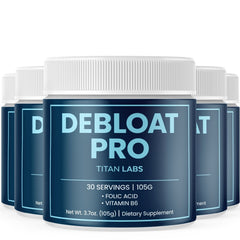 (5 Pack) Debloat Pro Powder, Weight Management Support DebloatPro 150 Servings