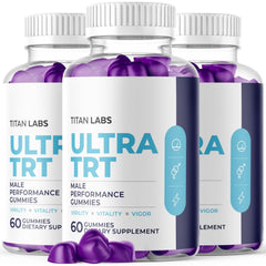 (3 Pack) Ultra TRT ACV Gummy Male Health Support Formula UltraTRT 180 Gummies
