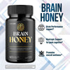 Image of (3 Pack) Brain Honey Natural Brain Supplement Brain Honey 180 Capsules
