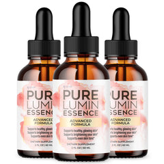 (3 Pack) Pure Lumin Essence Skin Drops Support For All Skin Types 180 servings