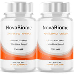 (2 Pack) NovaBiome Probiotic Gut Health & Digestive Function Nova Biom 120 Capsules