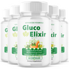 Image of Gluco Elixir Blood Advanced Support Glycogen Supplement (5 Pack-300 Capsules)
