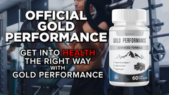 Gold Performance for Men Advanced Formula Vitamin Supplement (1 Pack - 60 Capsules)