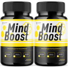 (2 Pack) Mind Boost All Natural Brain Supplement MindBoost 120 Capsule