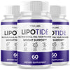 Image of (3 Pack) Lipo Tide Advanced Energy & Fitness Max SupplementLipoTide 180 Capsules