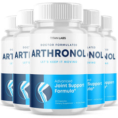 (5 Pack) Arthronol Joint Support Advanced Formula Supplement Arthro Nol 300 Caps
