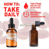 Image of (5 Pack) Cinna Harmony Blood Support Drops CinnaHarmony Supplement 300 Servings