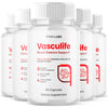 Image of (5 Pack) Vasculife Advanced Blood Max Support Supplement Vascu Life 300 Capsules