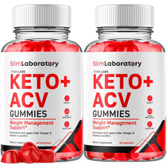(2 Pack) Slim Laboratory ACV Gummys 1000MG Advanced SlimLaboratory 120 Gummies